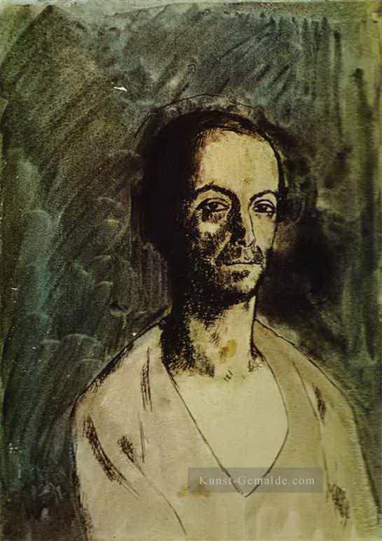 Der katalanische Bildhauer Manolo Manuel Hugue 1904 Pablo Picasso Ölgemälde